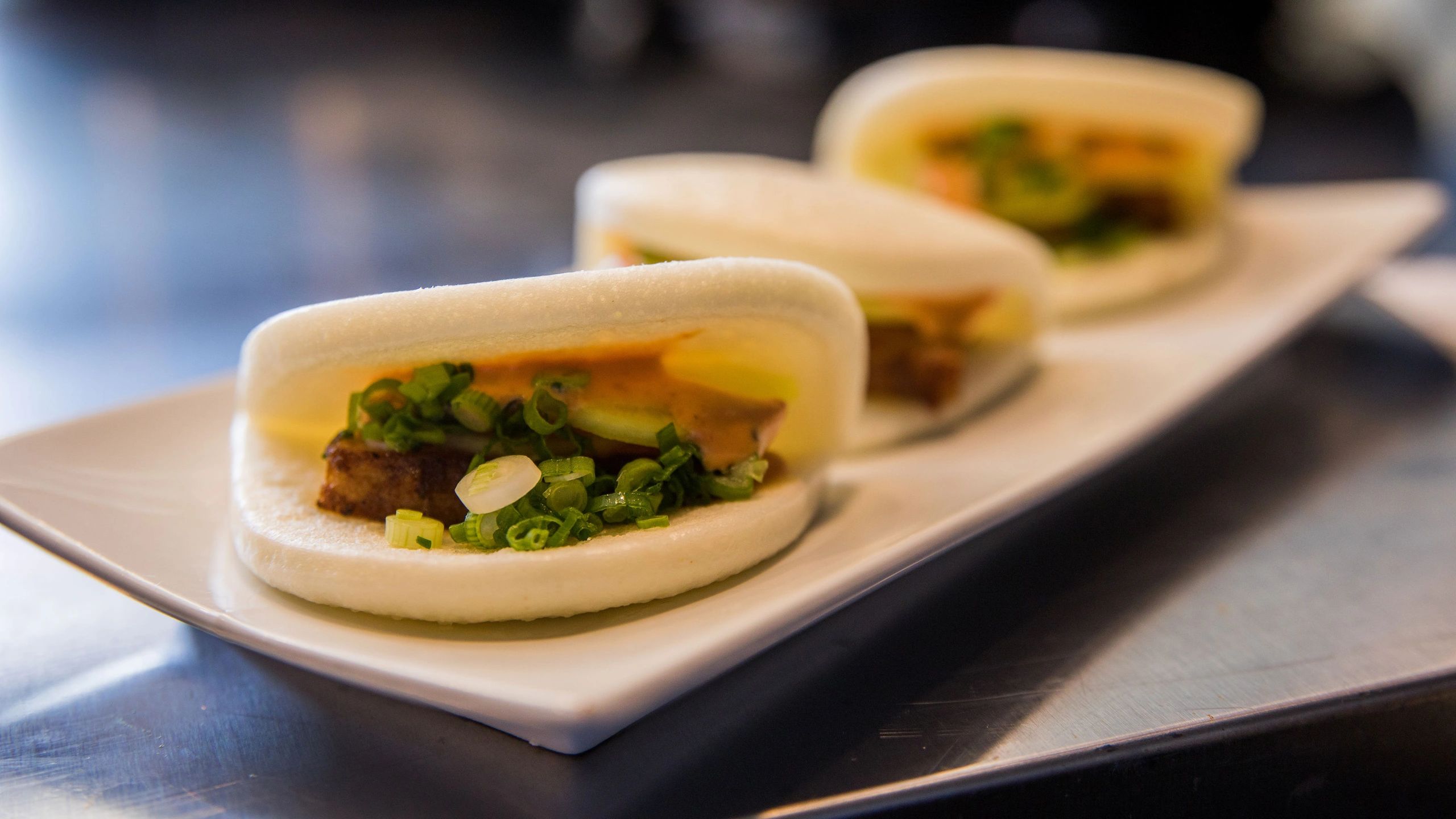 Japanese steamed buns